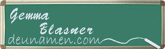 Gemma Blasner Visitenkarte